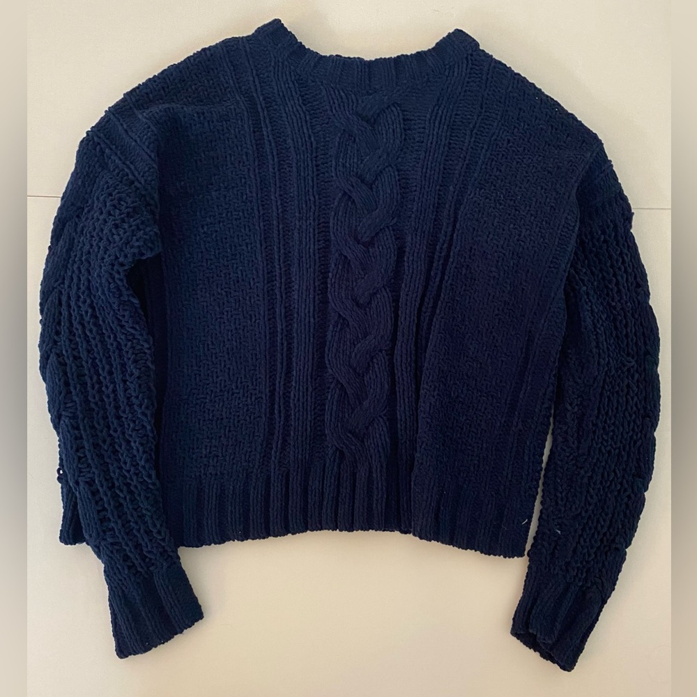 💙Navy Knit sweater